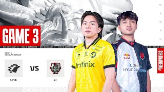 ONIC vs ALTER EGO ESPORTS - Regular Season Week 6 Day 2 Game 3 MPLIDS13 - MOBILE LEGENDS