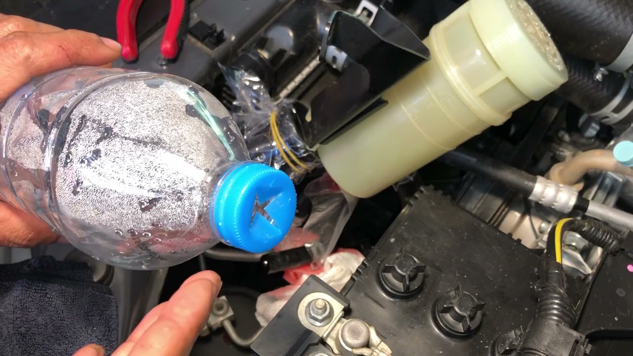 การเปลี่ยนถ่ายน้ำมันพาเวอร์ รถอีซูซุ แบบผู้ใช้ทั่วไป | คลิปวิทยาทาน 100%