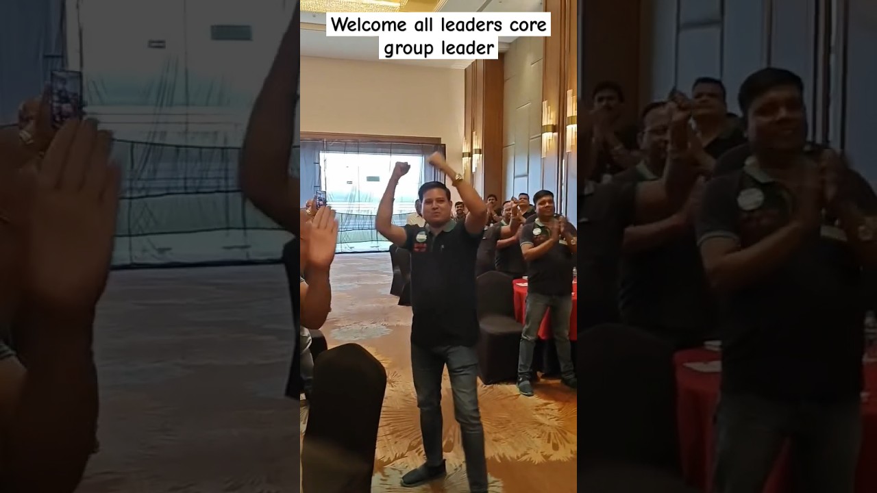 Welcome all leaders core group leader 