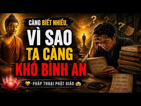 Càng Biết Nhiều, Vì Sao Ta Càng Khó Bình An? | Pháp Thoại Phật Giáo