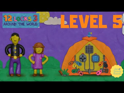 12 LOCKS 3: AROUND THE WORLD LEVEL 5 (UNLOCKING THE TENT)