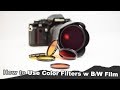 How to Use Colored Filters with Black and White Film