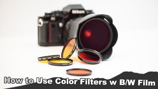 How to Use Colored Filters with Black and White Film
