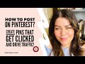 How To Post On Pinterest For Your Etsy Pins | Activate Rich Pins | Pinterest Images