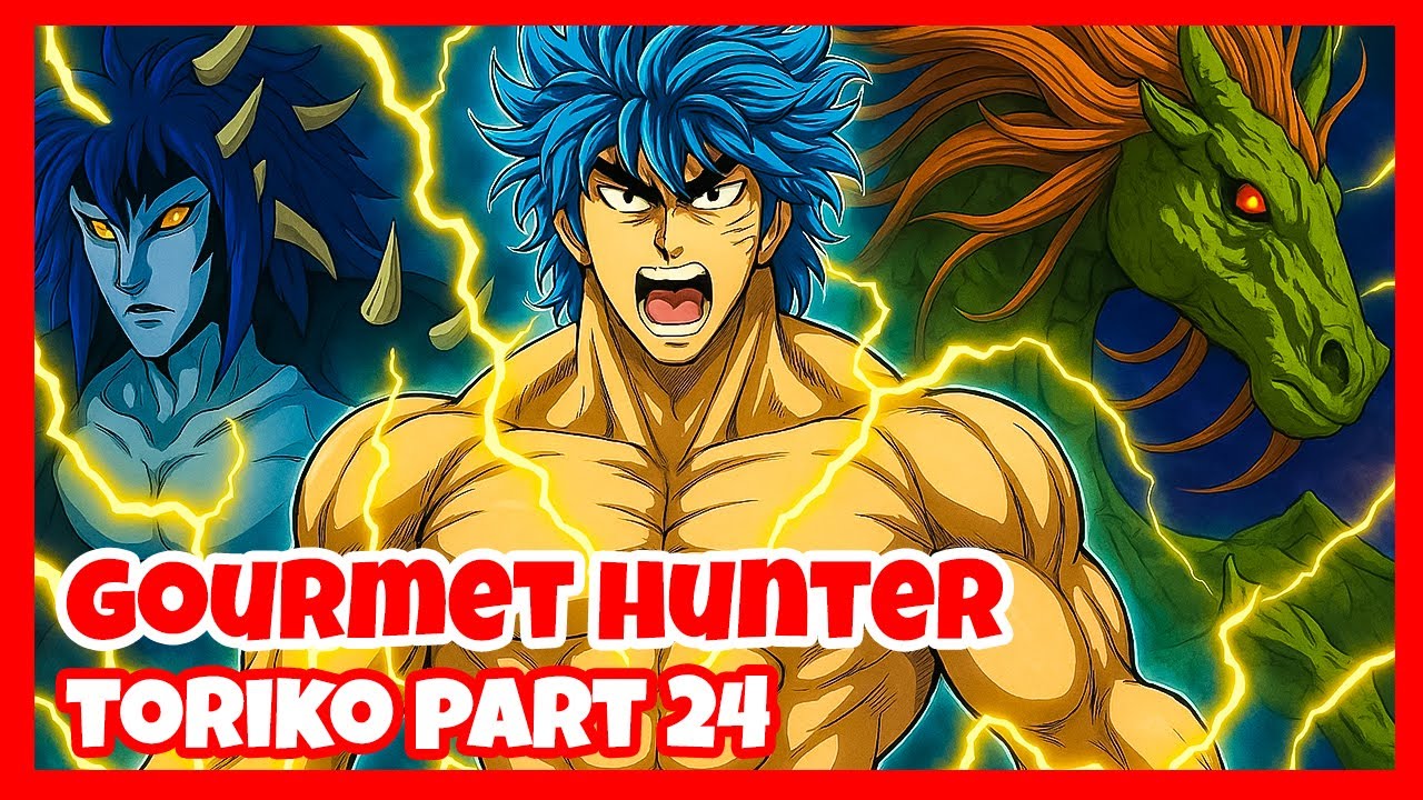 toriko⭐︎ Toriko's Best Fights in the Gourmet World | Toriko awakened Blue