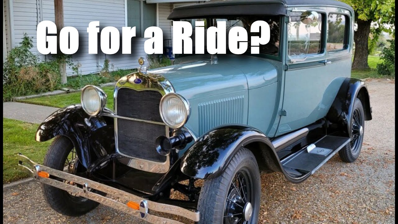Oil the Distributor and Ride in the 1929 Model A Ford