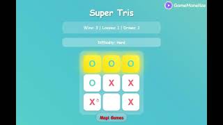Super Tris Tic Tac Toe Mapi Games screenshot 2