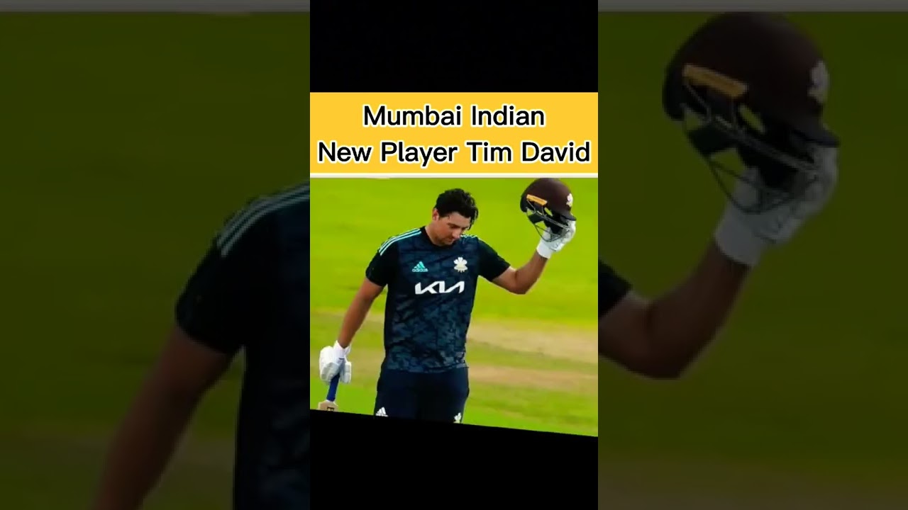 IPL 2022: MI के 8.5cr के नए प्लेयर Tim David | Who Is Tim David ? 