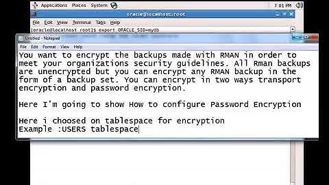 Configure RMAN password encryption