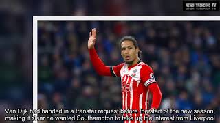 Virgil van Dijk 'cannot wait to pull on famous red shirt' after Liverpool move