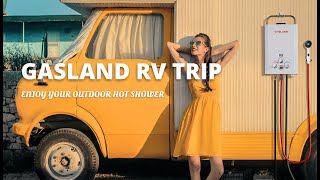 RV Life with GASLAND BE158 Portable Tankless Water Heater