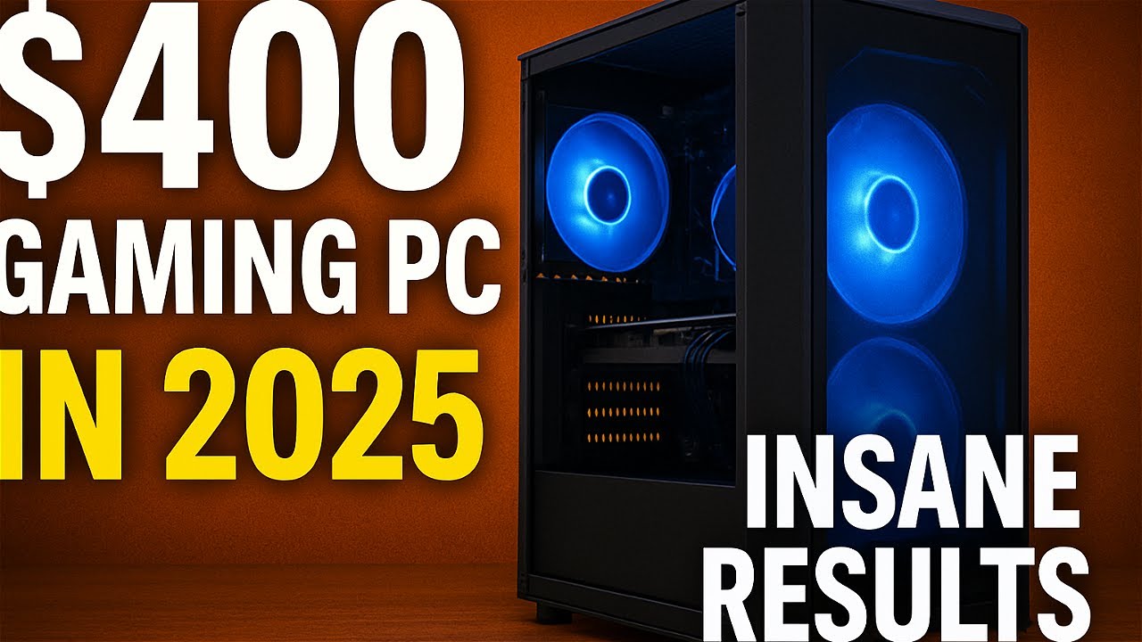 400 Gaming PC In 2025 INSANE RESULTS YouTube 