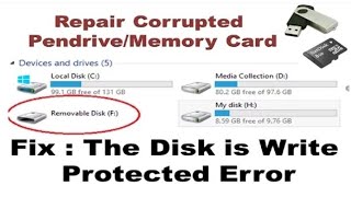 Repair Corrupted Memory Card|Pendrive ? Corrupted MemoryCard या Pendrive को इन दो तरीको से ठीक करे ! screenshot 4
