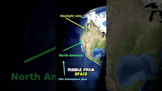earth half day half night #nasa #earth #space #daynight #iss #citylights #universe #spacefacts