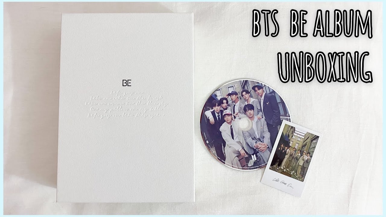 РАСПАКОВКА АЛЬБОМА BTS BE (Deluxe Edition) | kpop album unboxing