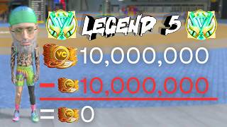 I HIT LEGEND 5 AND SPENT ALL 10 MILLION VC IN 1 VIDEO! (14 NEW BUILDS)