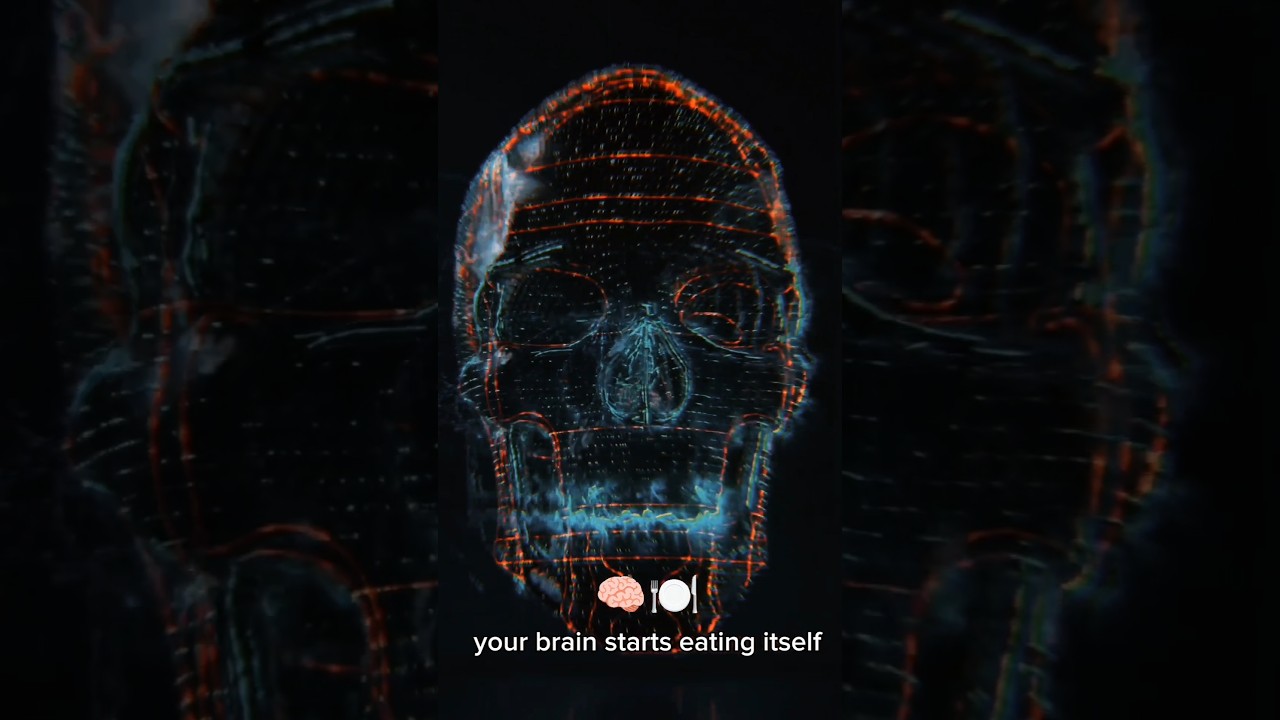 Why Your Brain EATS ITSELF Every Night! 🧠🧟‍♂️ (Terrifying Fact)