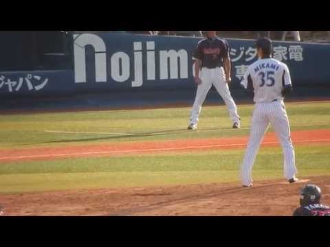 三上朋也(横浜DeNA)投球, 試合終了 2014年5月10日