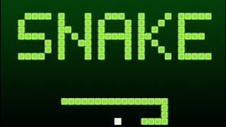 Snake game in C programming Language screenshot 1