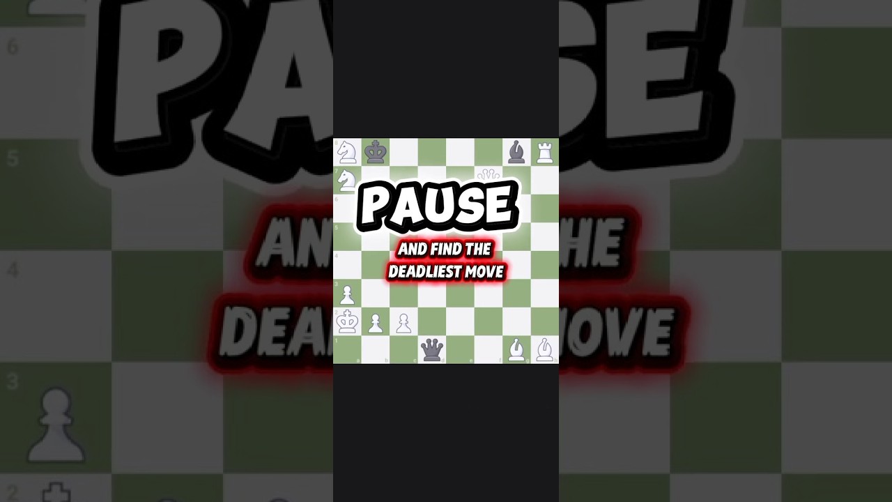 Pause If You’re a GOAT 🐐🔥 | Chess Puzzle Part 3