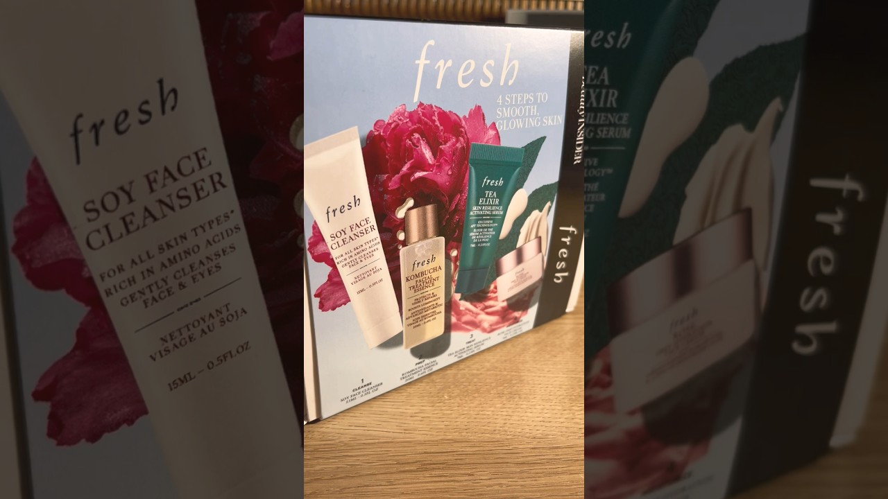 Fresh: Four Steps to Smooth, Glowing Skin Sephora Beauty Insider Reward 