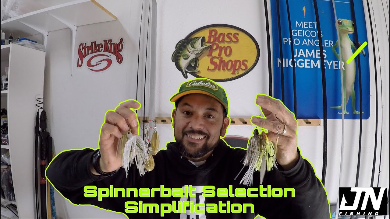 Spinnerbait Selection Simplification (Choosing Blades, Colors, Weights