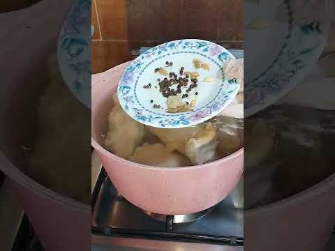 تنظيف الكوارع في دقيقة وكمان اعملى منها احلى شوربة كوارع 