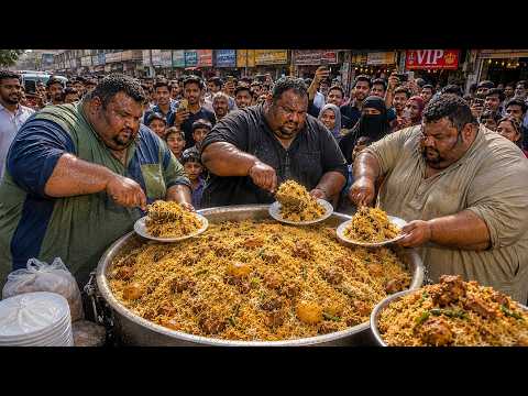 INSANE 500KG CHICKEN BIRYANI MAKING DAILY 😱 | KARACHI BEST DUM BIRYANI | PAKISTANI STREET FOOD TOUR