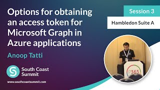 Options for obtaining an access token for Microsoft Graph in Azure applications - Anoop Tatti