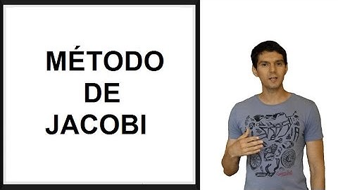 Método de Jacobi (NUMÉRICO)