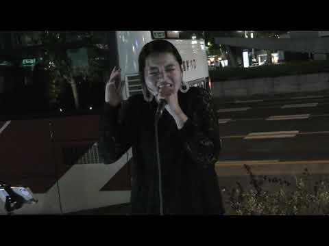 23.8.25　#First Love （宇多田ヒカル） ＃Coloré クロレ＃路上ライブ　＃テレビ塔前 　＠colore.singer