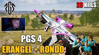 (POV) XMPL (Twisted Minds) 23 KILLS on ERANGEL& RONDO | PGS 4 Tournament Highlights