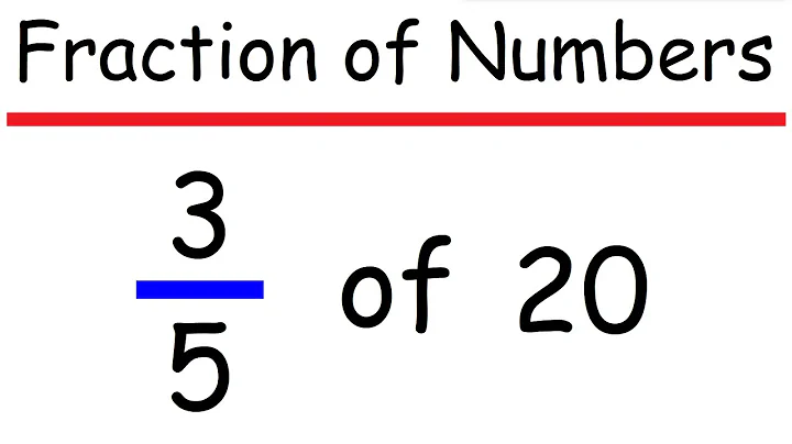 How to Find a Fraction of a Whole Number - Math
