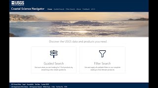 Introduction to the USGS Coastal Science Navigator