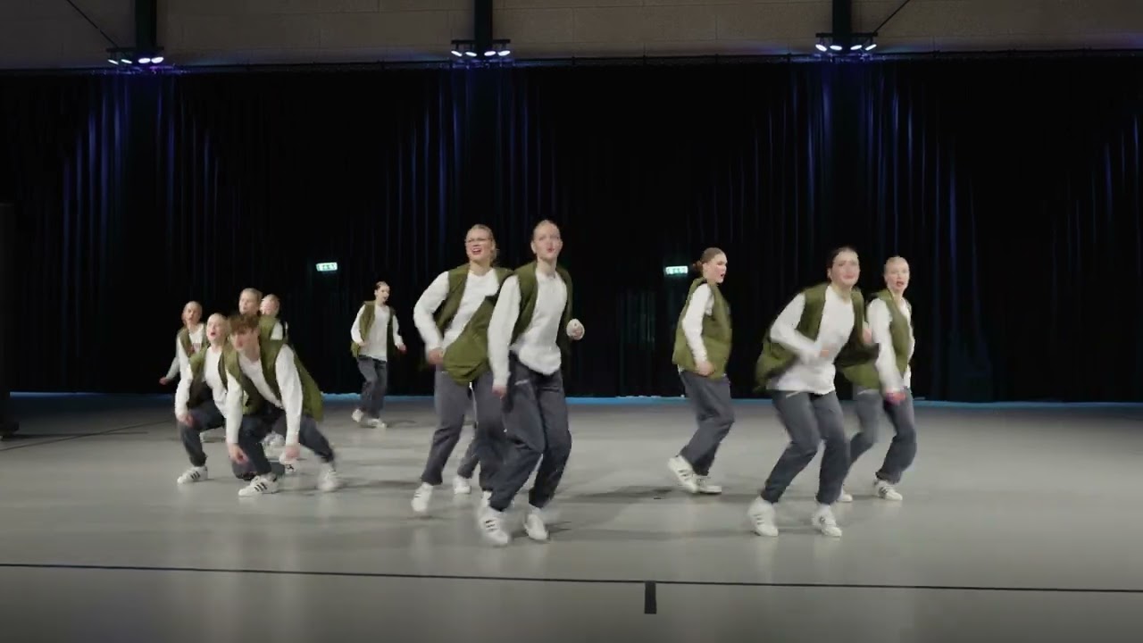 Vejstrup Efterskoles Legacies til DM i dans for efterskoler i Sorø.