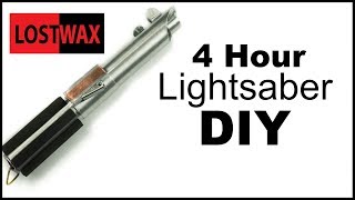 DIY Lightsaber. I Make a Luke Skywalker Lightsaber in 4 hours Without Buying Anything!
