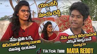 Tiktok Fame Maya Reddy full interview | Anchor Aaryan Ajay | Special Chit chat