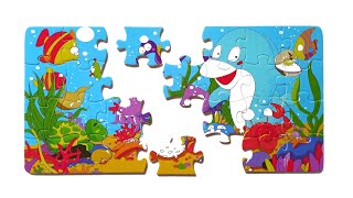Menyusun Jigsaw Puzzle Dunia Laut screenshot 1