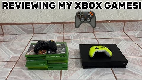 Reviewing Every Single Xbox Game i Own :)👍