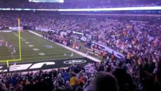 Bengals at Jets - Touchdown catch Plaxico Burress - August 21, 2011