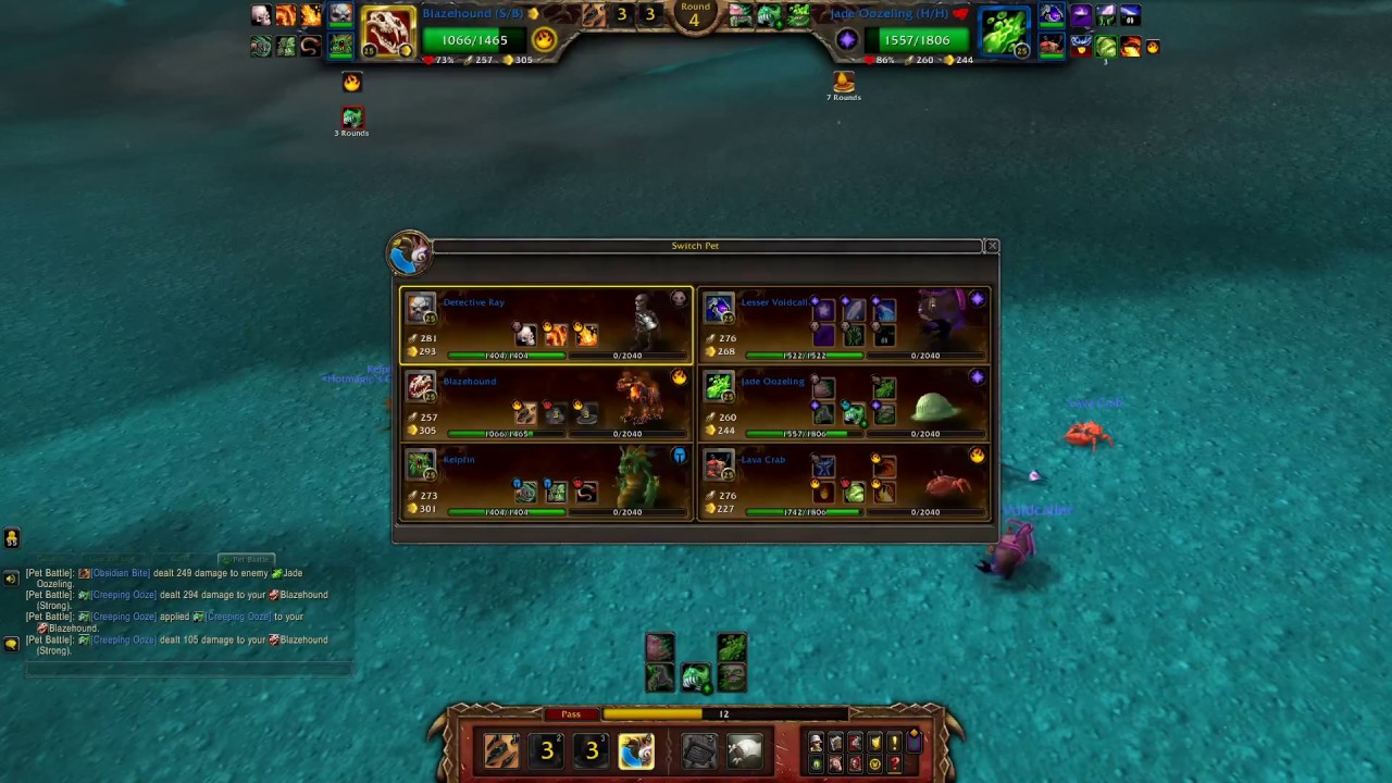 PVP Pet Battles Top 3 Tier 1 Pets For Undeads! YouTube