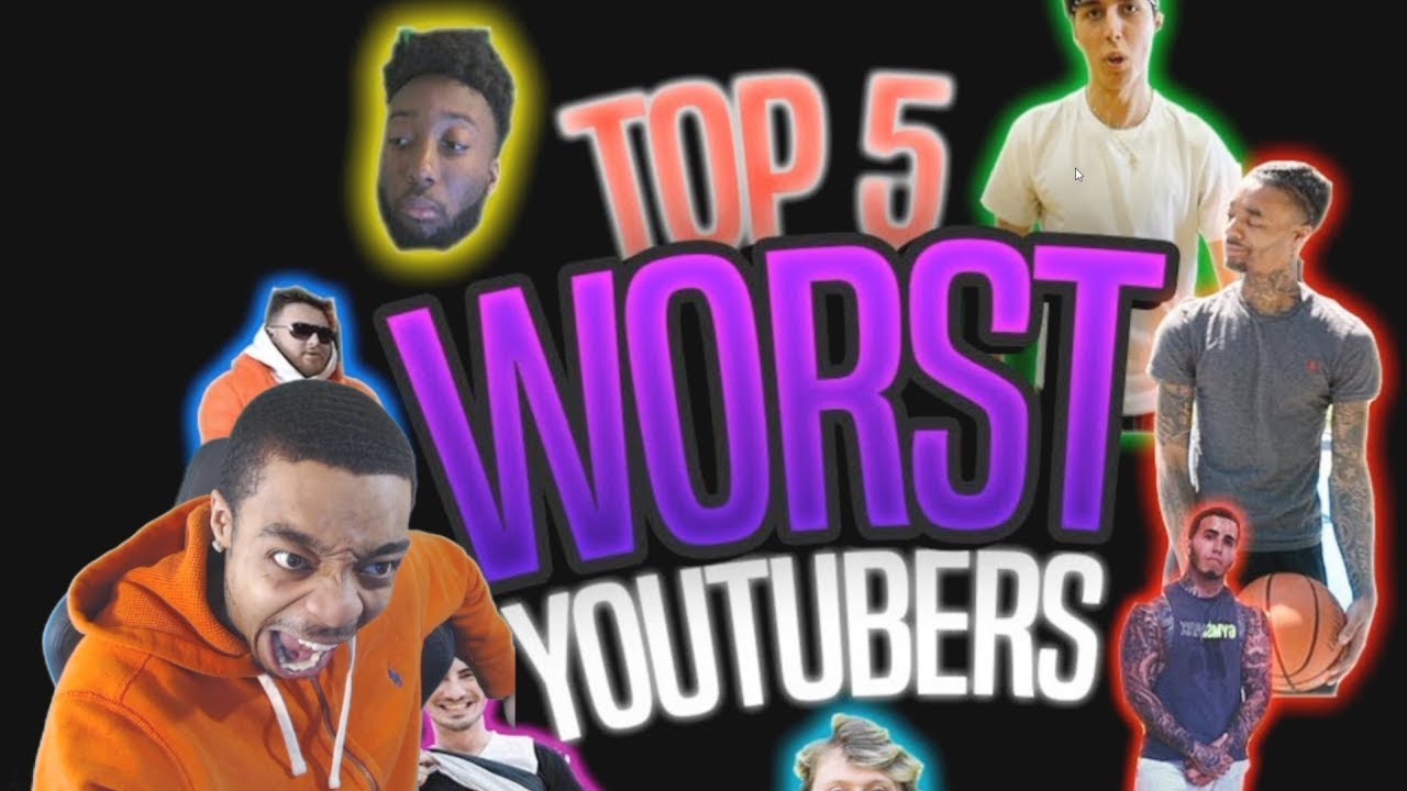 Reacting To The Top 5 WORST Basketball players on youtube... (THIS HAS
