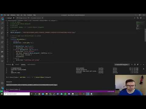 PowerShell Offline backup of internal hdd
