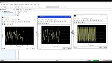 Simulation of Sample and Hold Process in Simulink