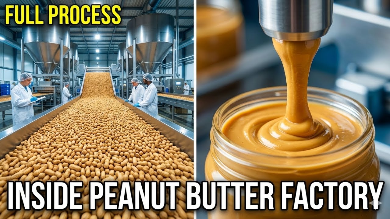 Peanut Butter Manufacturing Process: Inside A Modern Food Factory