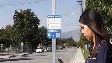 Bus stop signs & QR codes