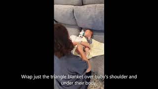 Batwing Swaddle by Hello Happy Parent