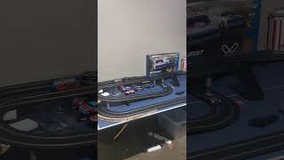 scalextric setup... just the beginning of a table build