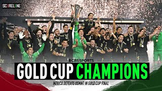 Mexico Takes Down USMNT In Gold Cup Final | Jiménez & Álvarez Help El Tri Comeback | Scoreline