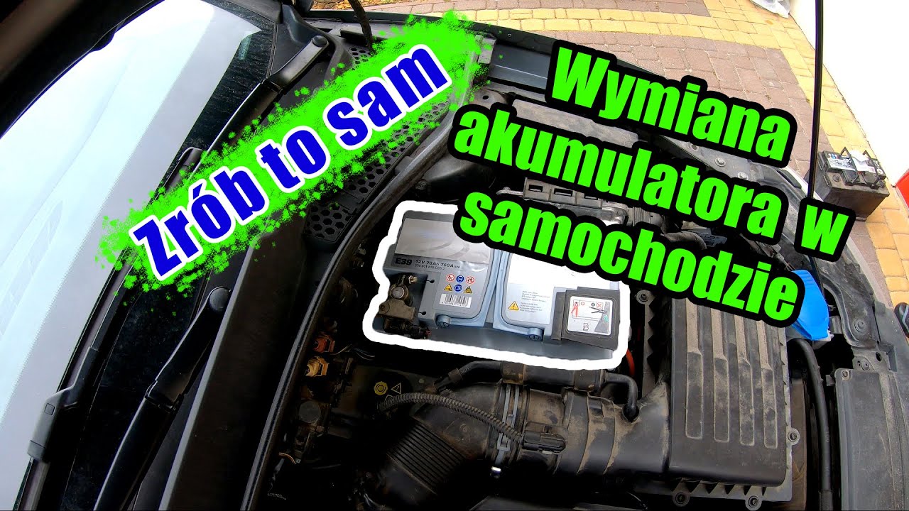Wymiana akumulatora w samochodzie | Zrób to sam | 